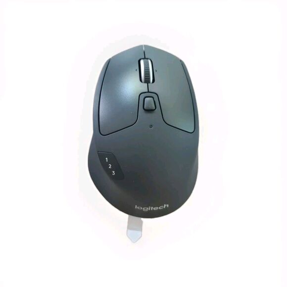 Logitech M720 Triathlon Multi-Device Wireless Mouse, Black - Picture 3 of 8